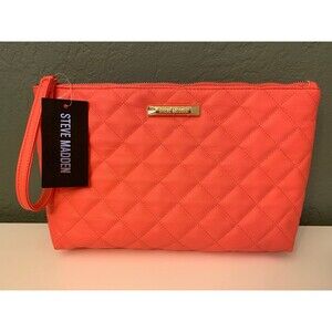 Steve Madden Makeup Bag W/ Wristlet
